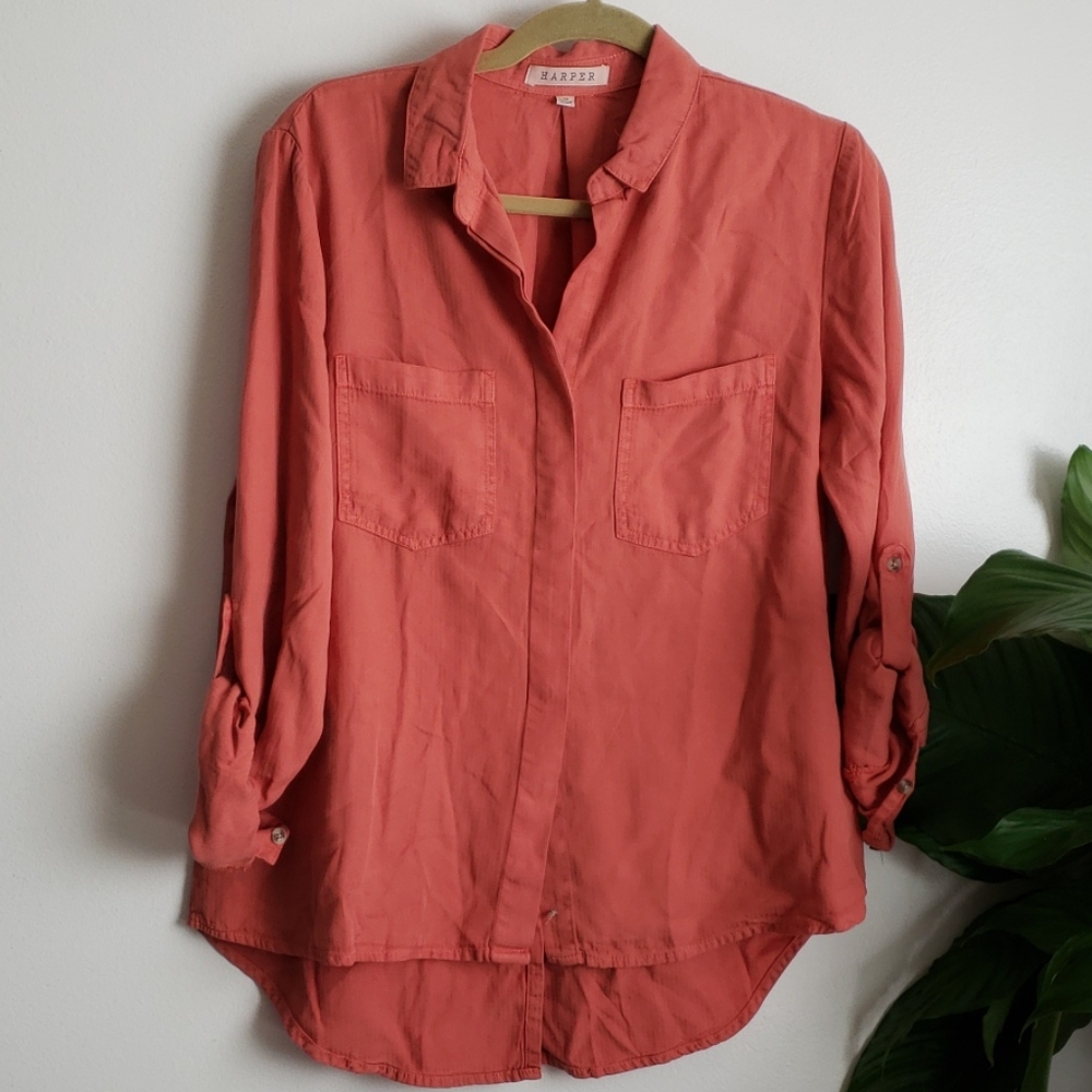 Harper button  Blouse